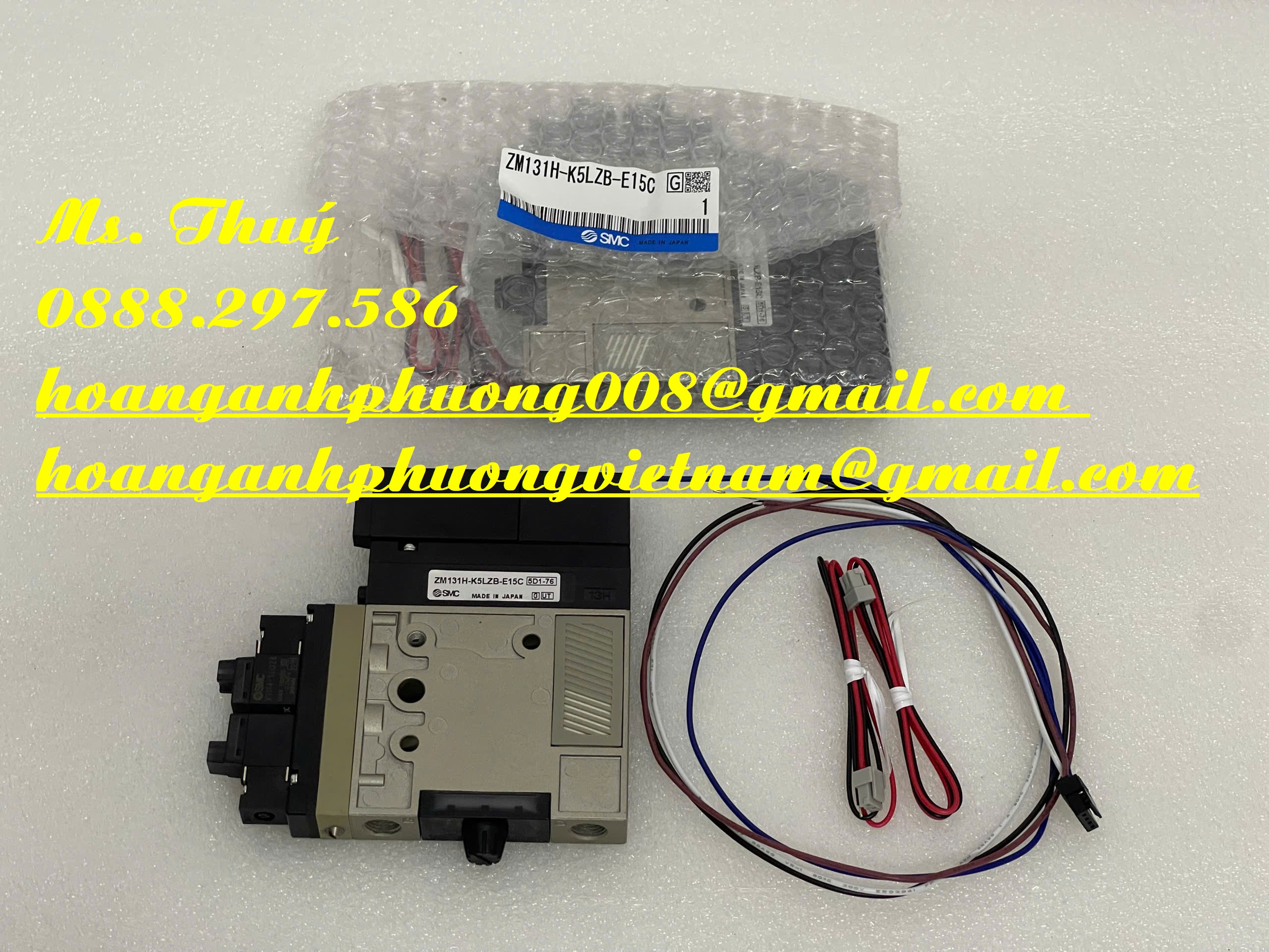 Van chân không ZM131H-K5LZB-E15C - Hàng SMC mới 100%